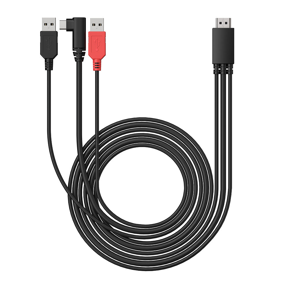 Cable XPPen 3-en-1 AD41 para Artist 10 2da. Gen - Artist 16 2da. Gen