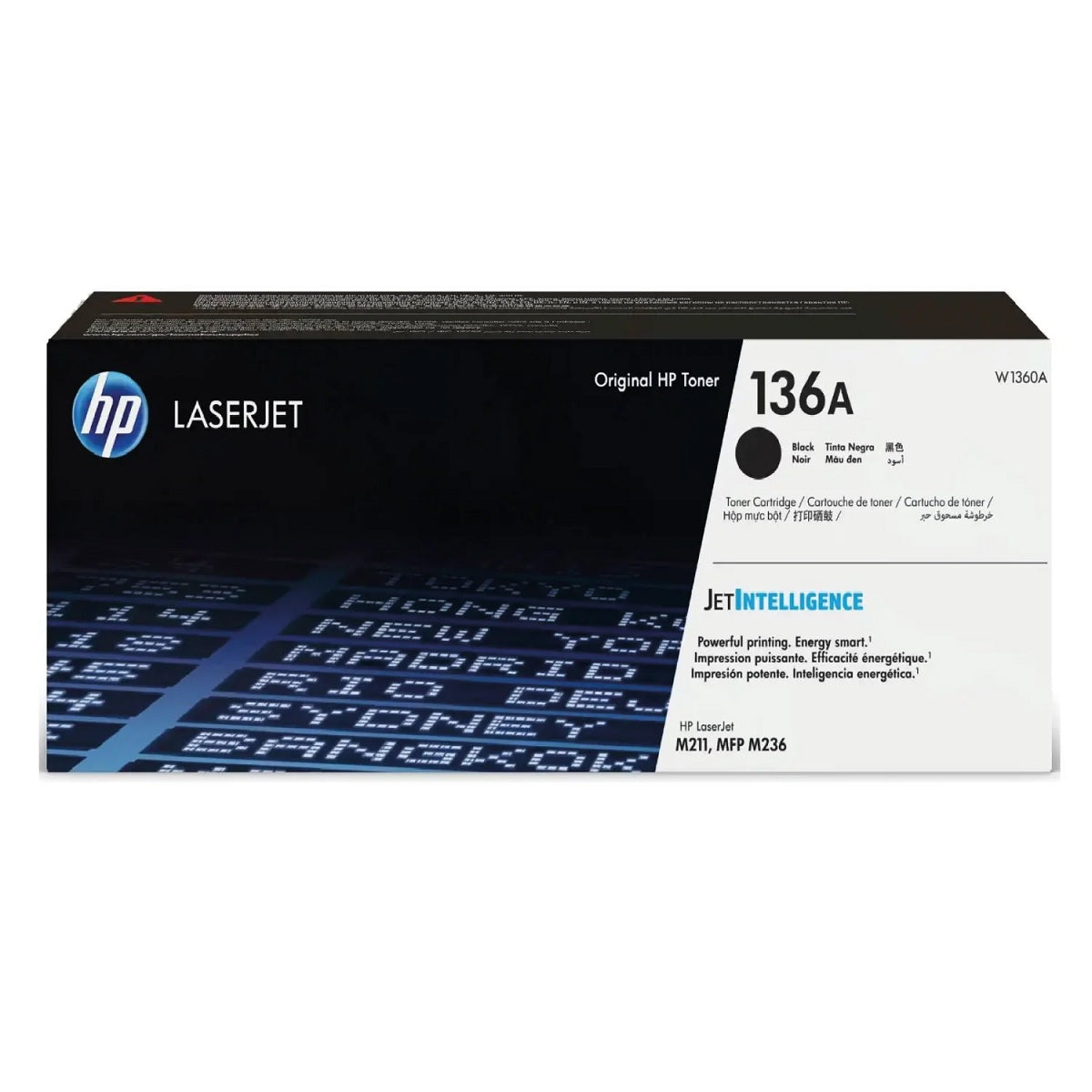 Tóner HP 136A Negro LaserJet Original (W1360A) P/ L.J M211 Black 1,150PGS