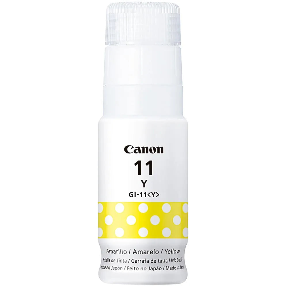 Botella de Tinta Canon GI-11Y Amarillo G2160/G3160 70ml