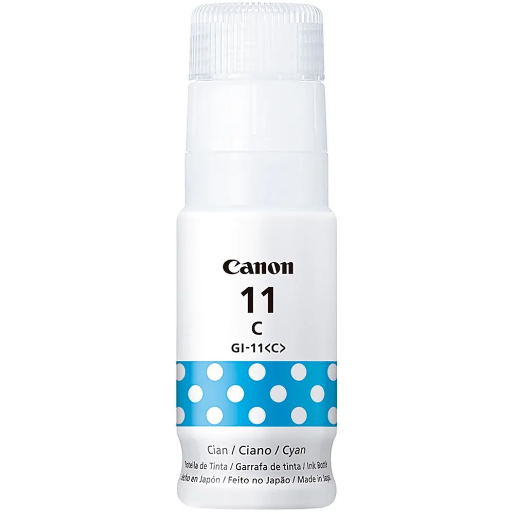 Botella de Tinta Canon GI-11C Cian G2160/G3160 70ml