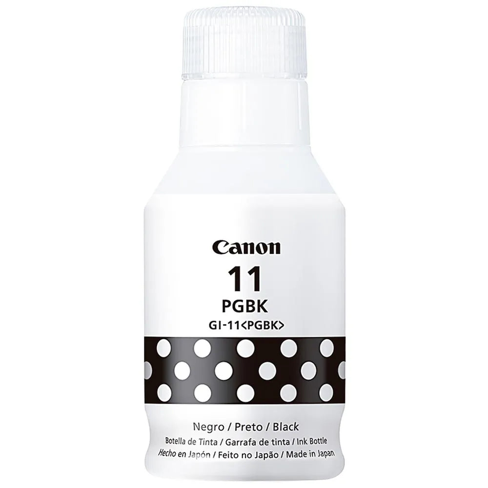 Botella de Tinta Canon GI-11BK Negro G2160/G3160 135ml