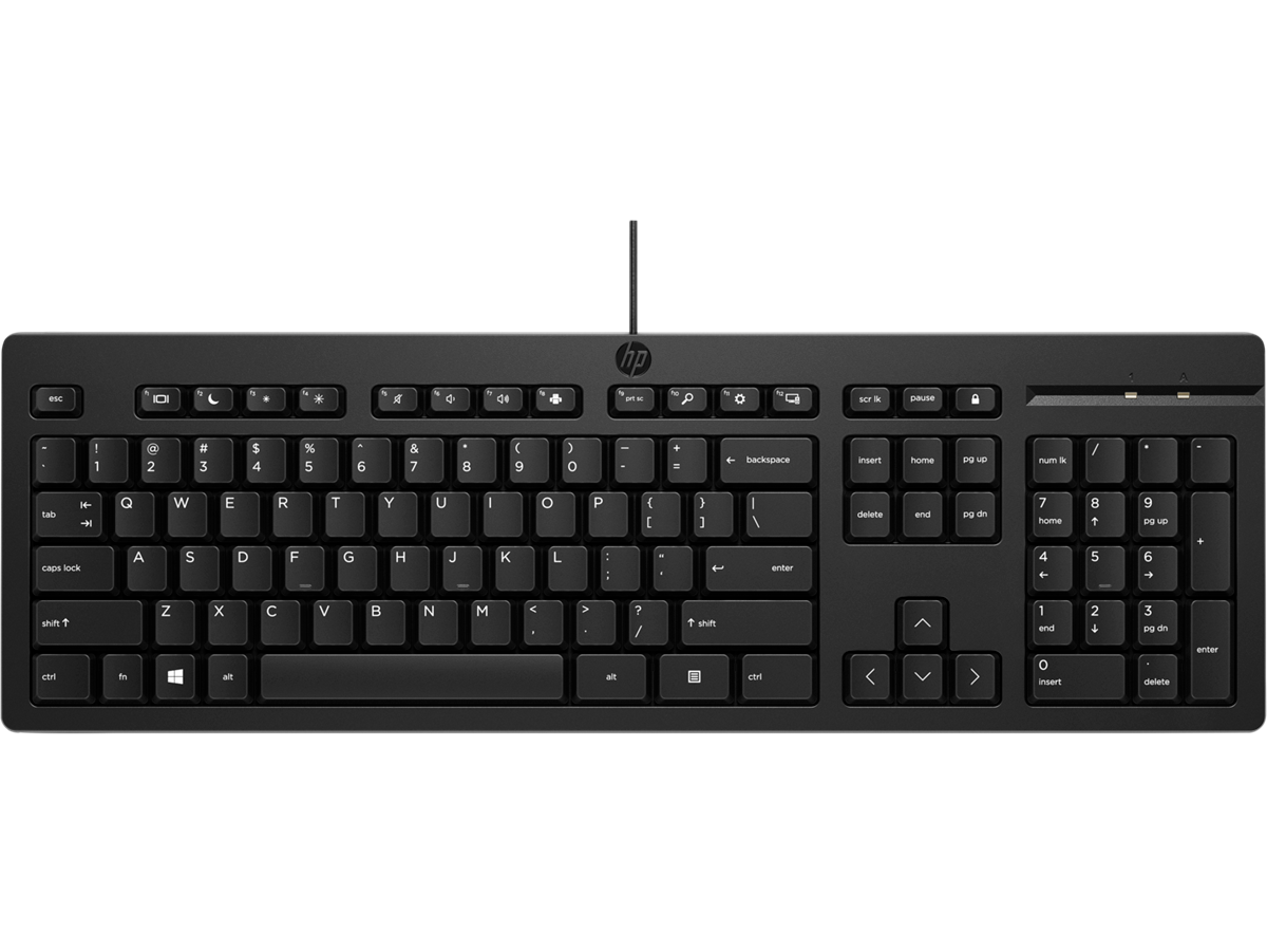Teclado HP 125 con Cable (266C9AA)