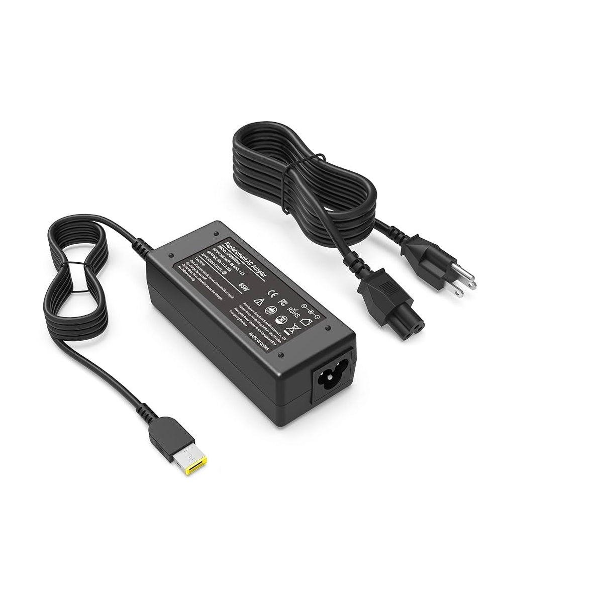 Cargador Genérico Para Laptop Lenovo 20V 3.25A 65W Punta USB-2051