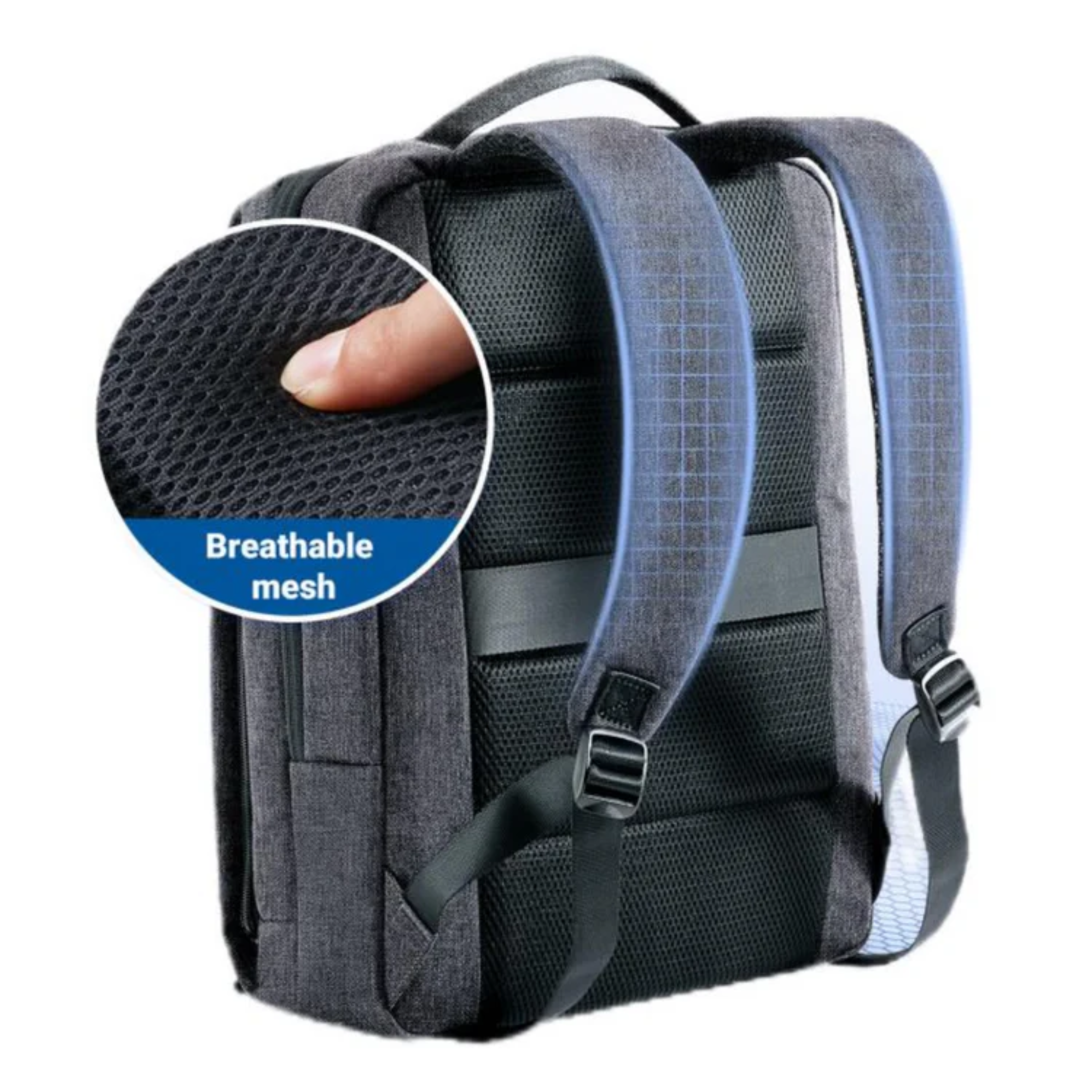 Mochila UGREEN LP664 Ergonómica para Laptop 15.6" Gris (90798)