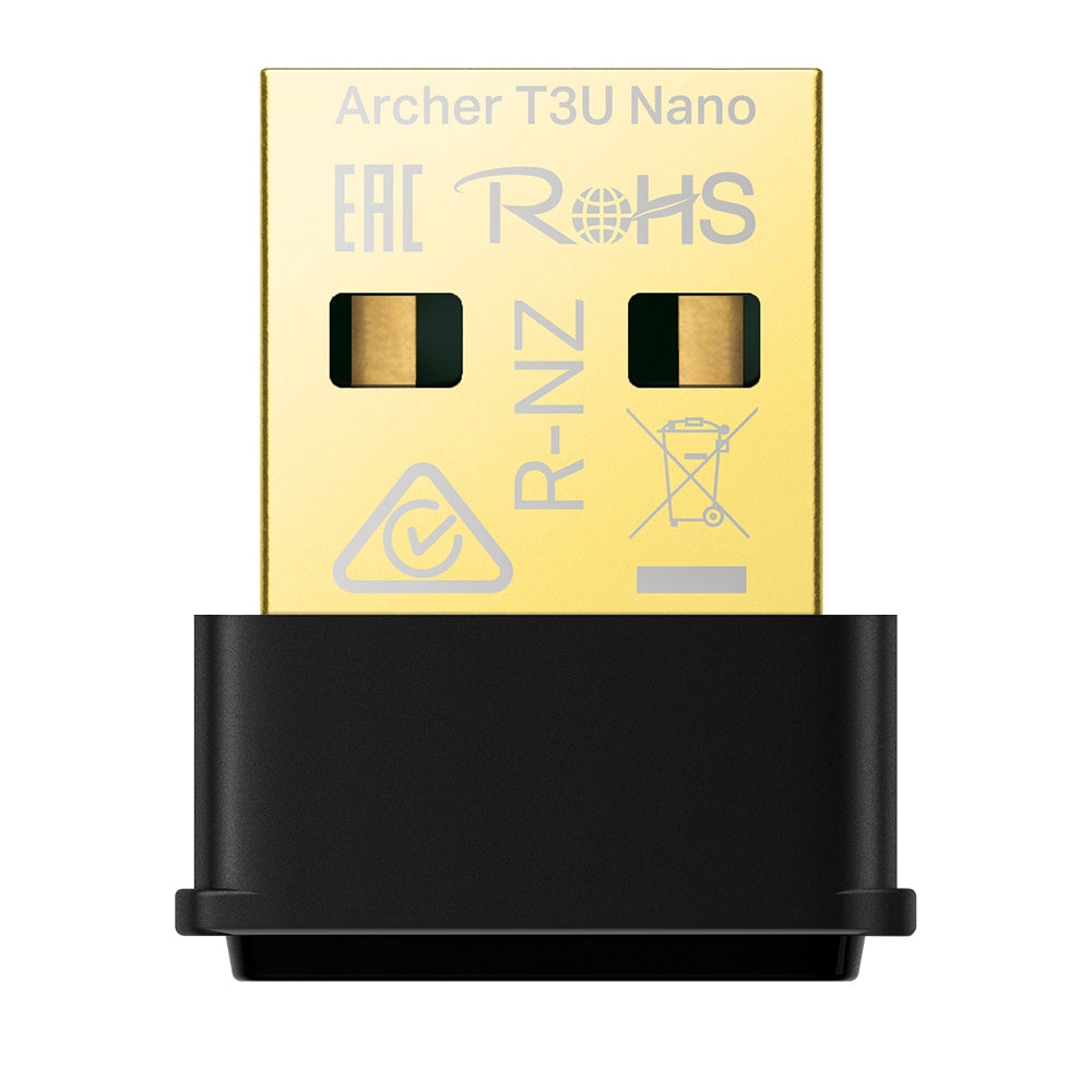 Adaptador TP-LINK USB Wireless TU3 Nano MU-MIMO AC1300
