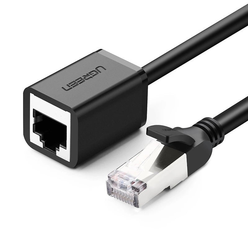 Cable de extensión RJ45 Ethernet Cat6 Ugreen NW112 Black 2mt (11281)