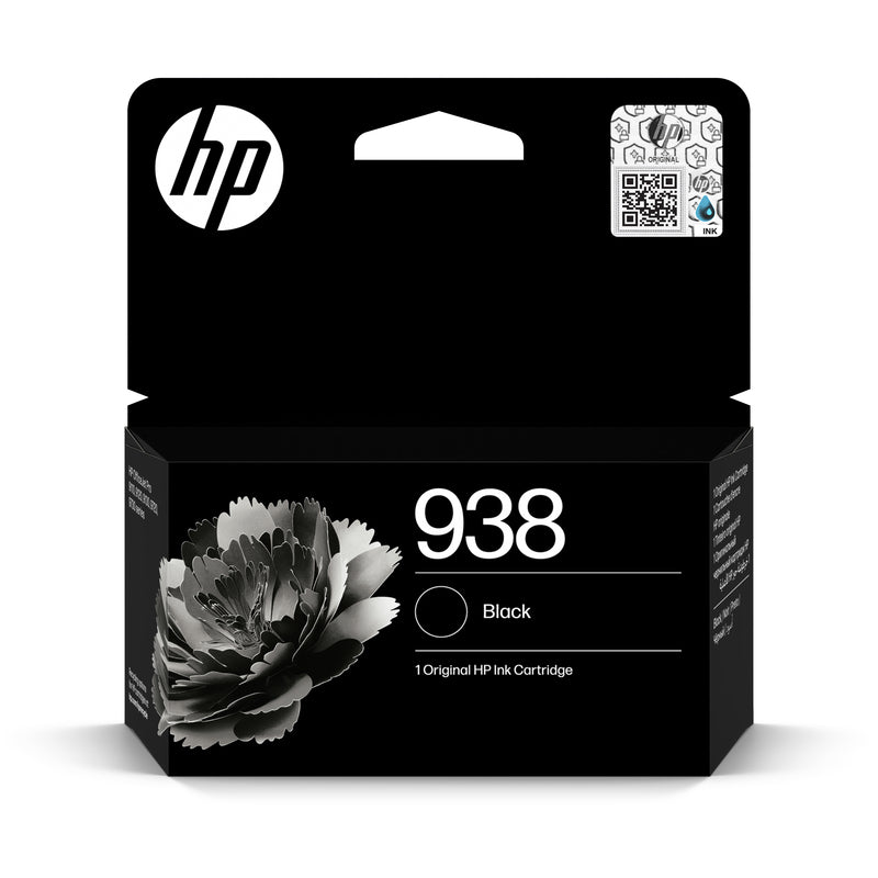 Cartucho de tinta HP 938 Negro (4S6X8PL) OfficeJet 9130 1.250 Pag.