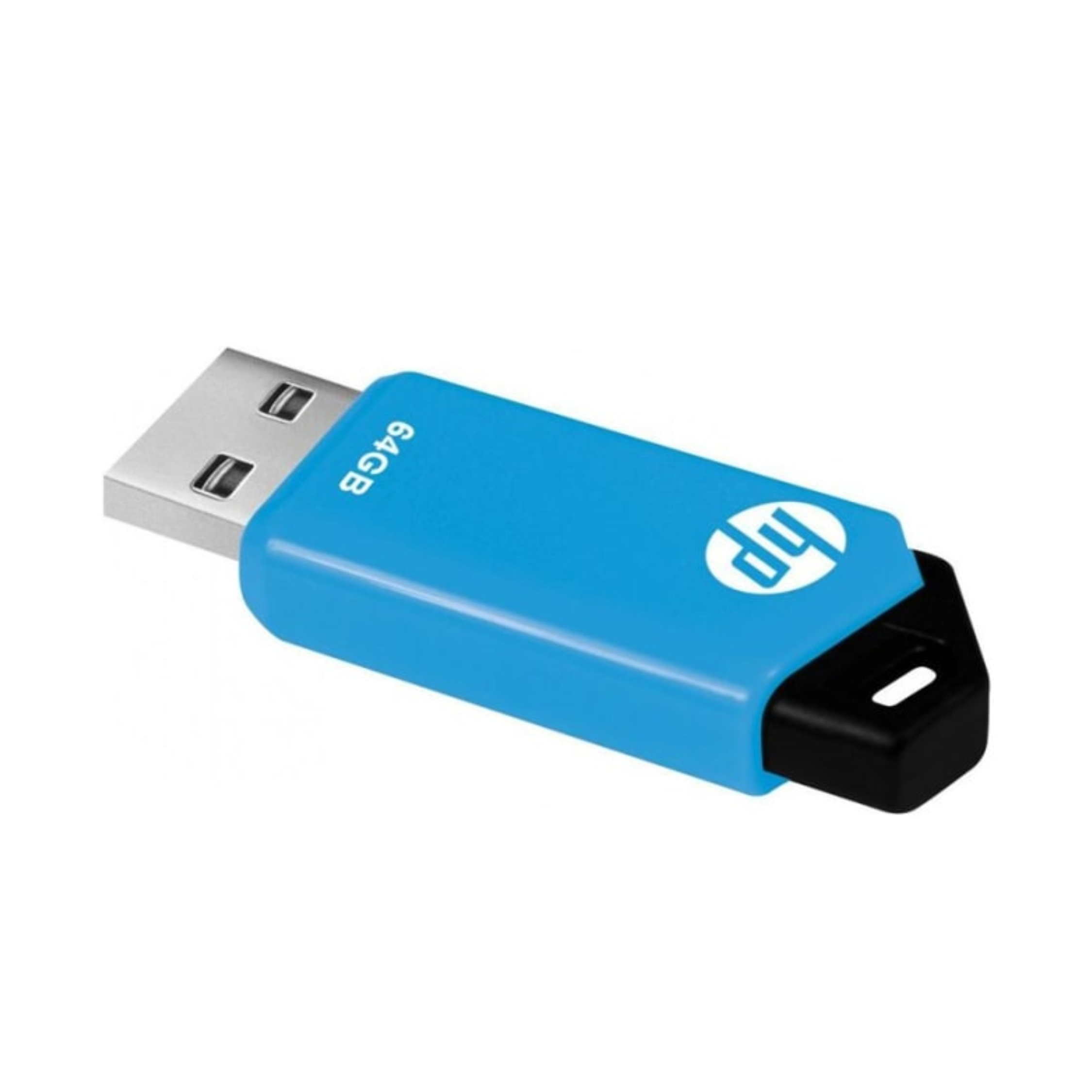 Memoria USB HP V150W USB 2.0 64GB Azul/Negro (HPFD150W-64)