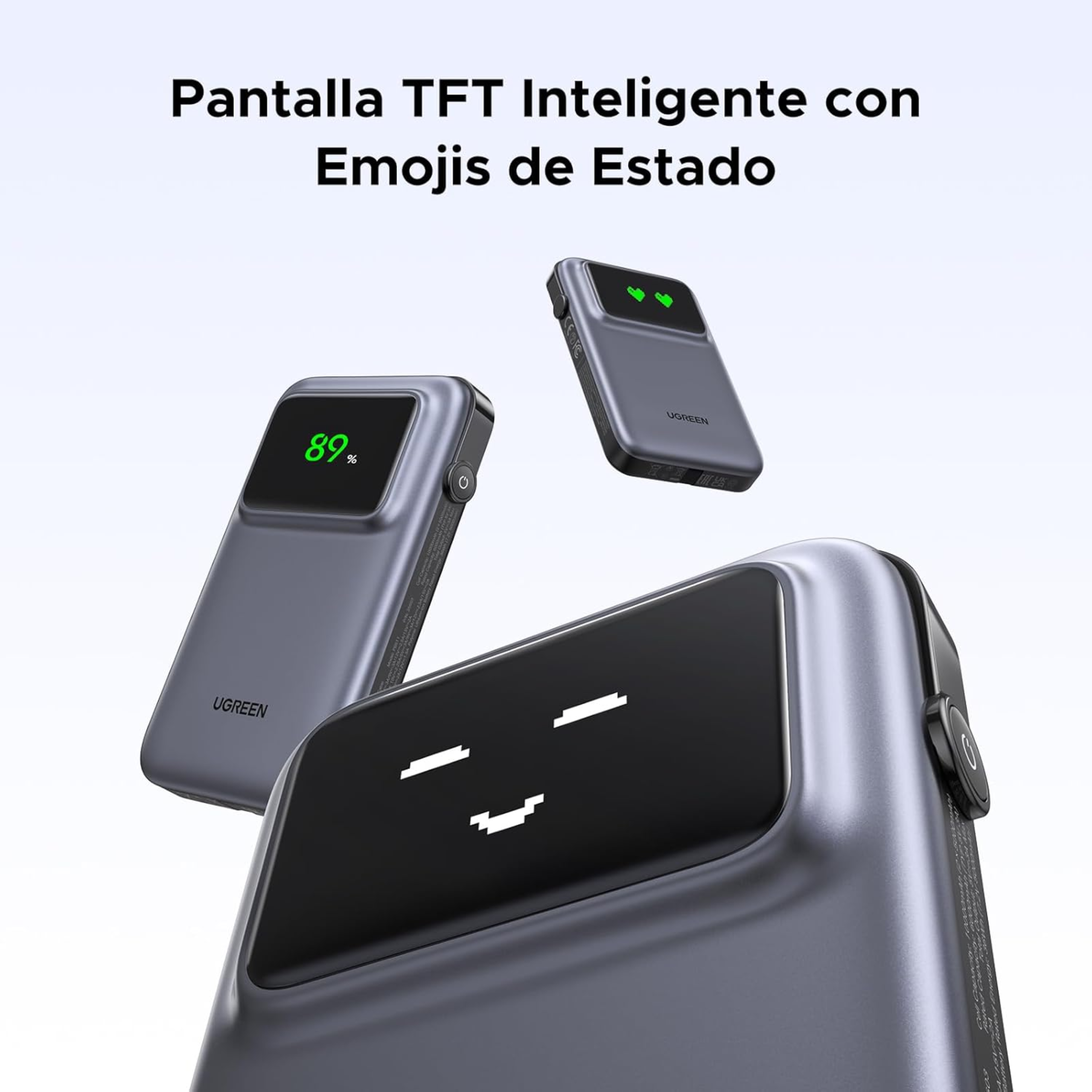 Power Bank UGREEN PB511 USB-C 10,000mAh Carga Rápida 30W (35603)