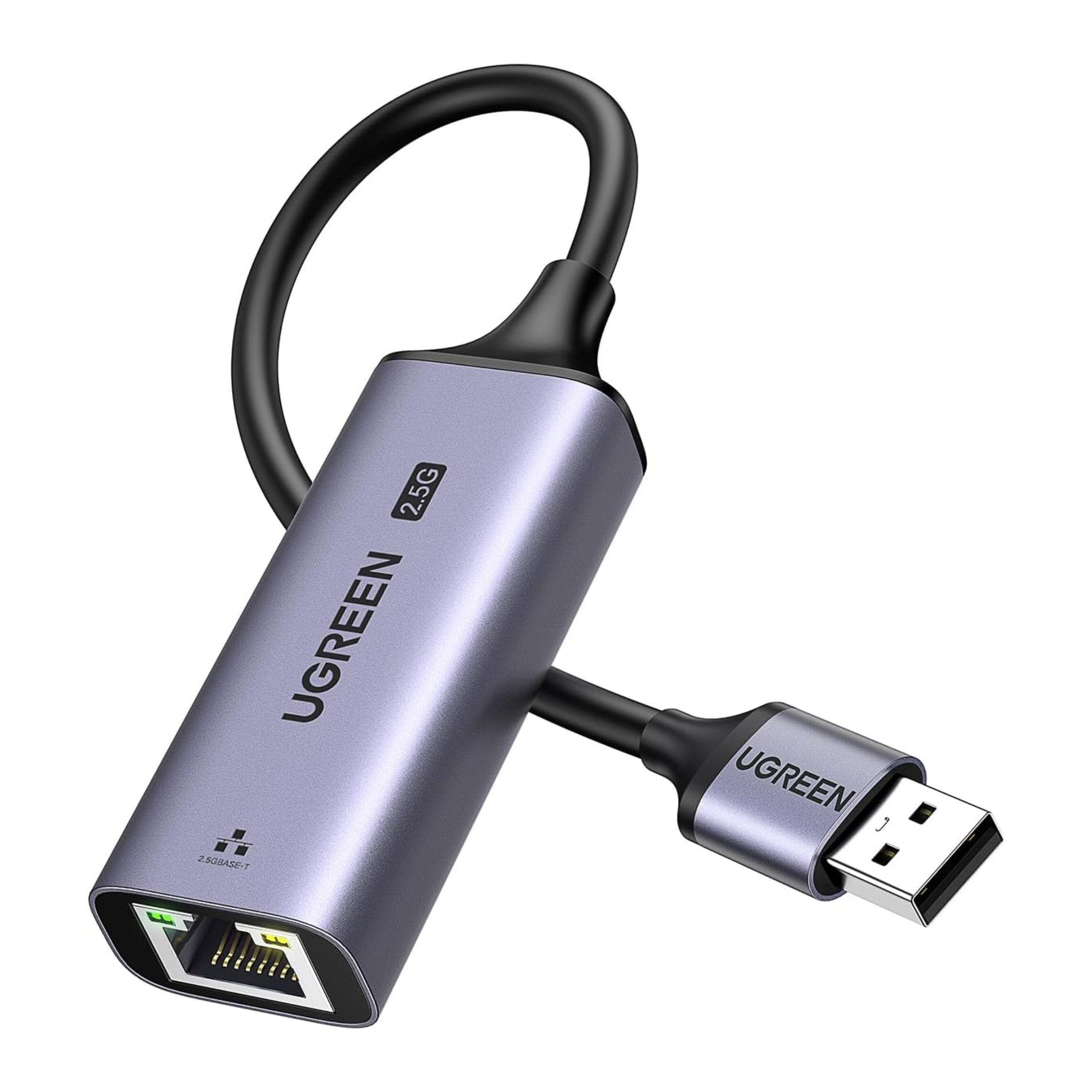 Adaptador de red UGREEN USB 3.0 a RJ45 Ethernet Gigabit 2.5G (25051)