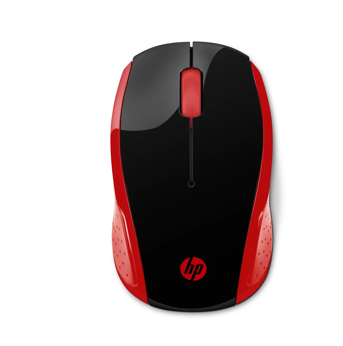 Mouse Inalámbrico HP 200 Rojo (2HU82AA)