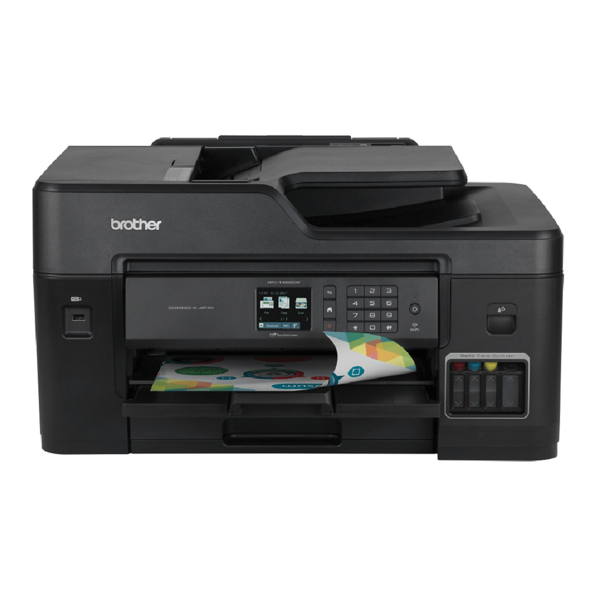 Impresora Multifuncional Brother MFC-T4500DW InkBenefit Tank Business A3 Wi-Fi