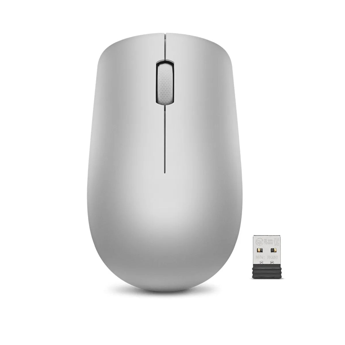 Mouse Lenovo 530 Wireless Gris Platino (GY50Z18985)