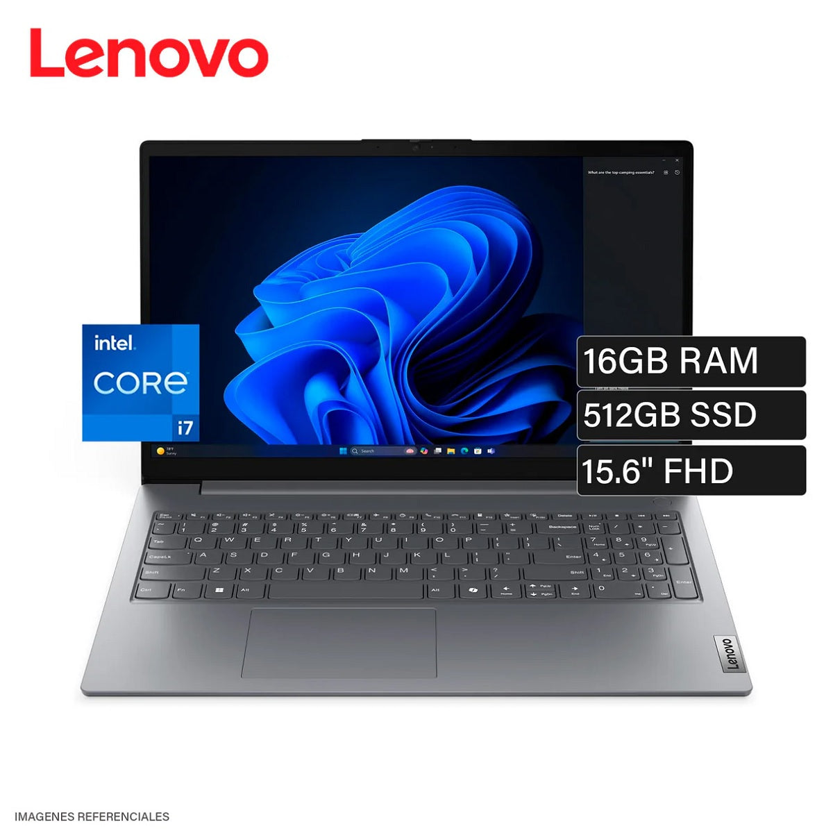 Laptop Lenovo V15 G5 IRL Core i7-13620H 16GB, 512 SSD, 15.6", FreeDos (83GW005HLD)