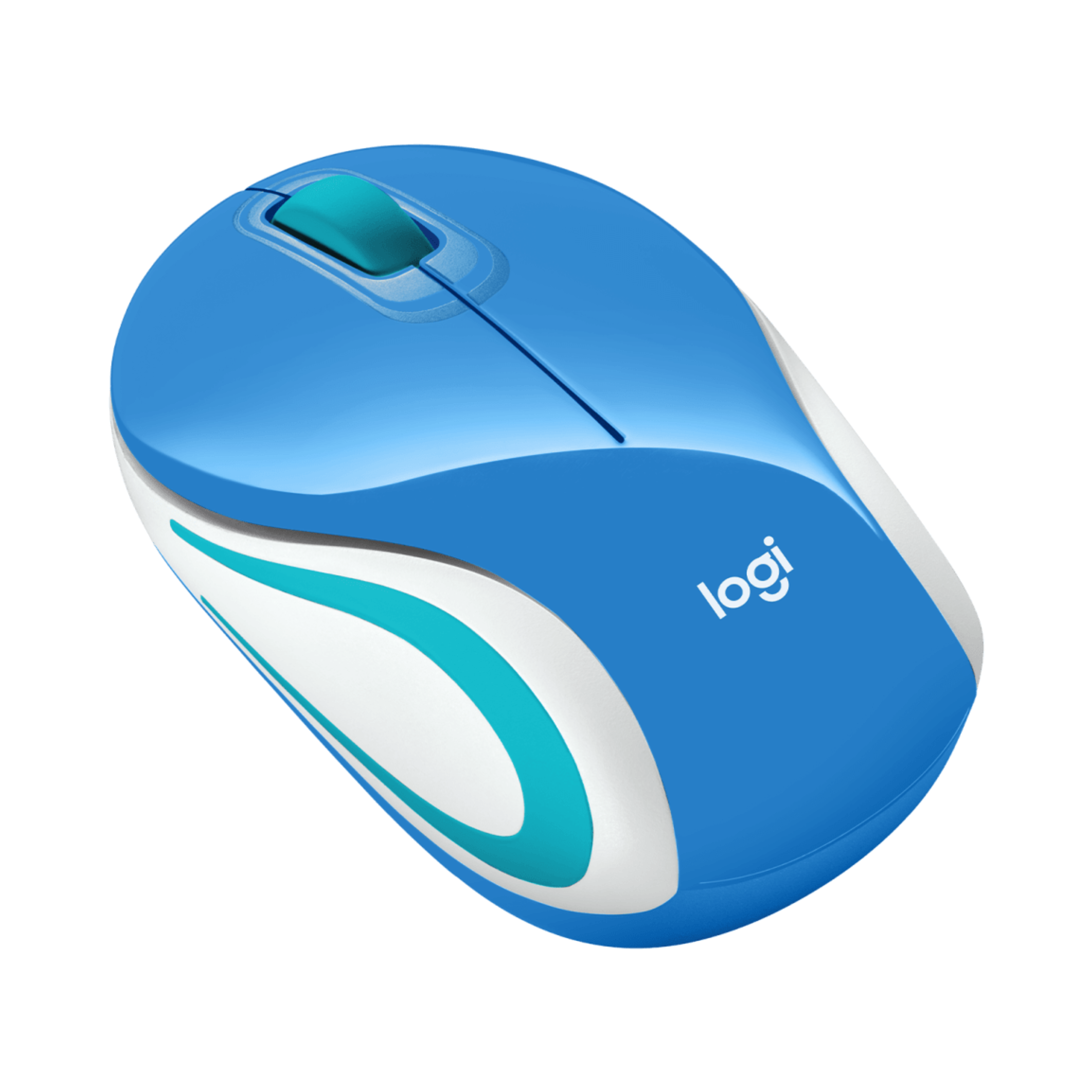 Mouse Logitech Inalámbrico M187 Azul