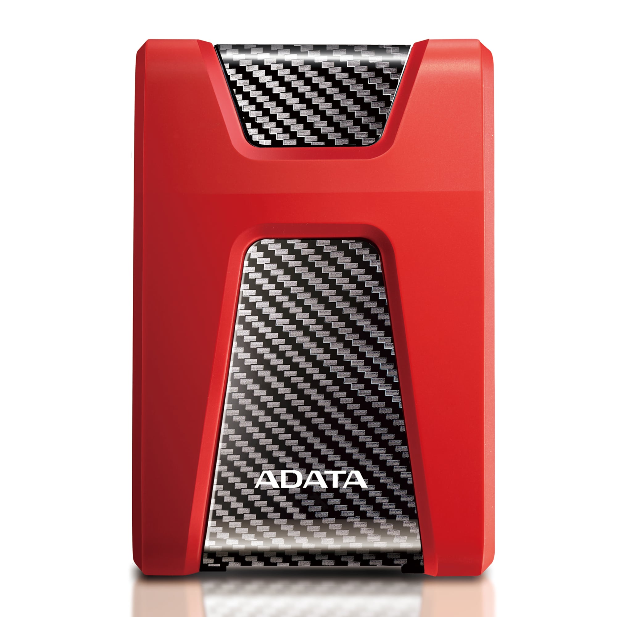 Disco duro externo Adata HD650 2TB, USB 3.2, Rojo (AHD650-2TU31-CRD)