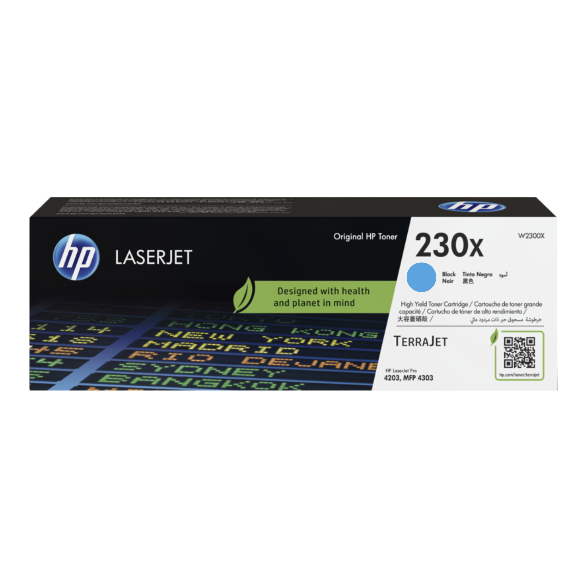 Toner HP 230X Cian (W2301X) LaserJet Pro 4303FDW/4203DW 5500 Pag.