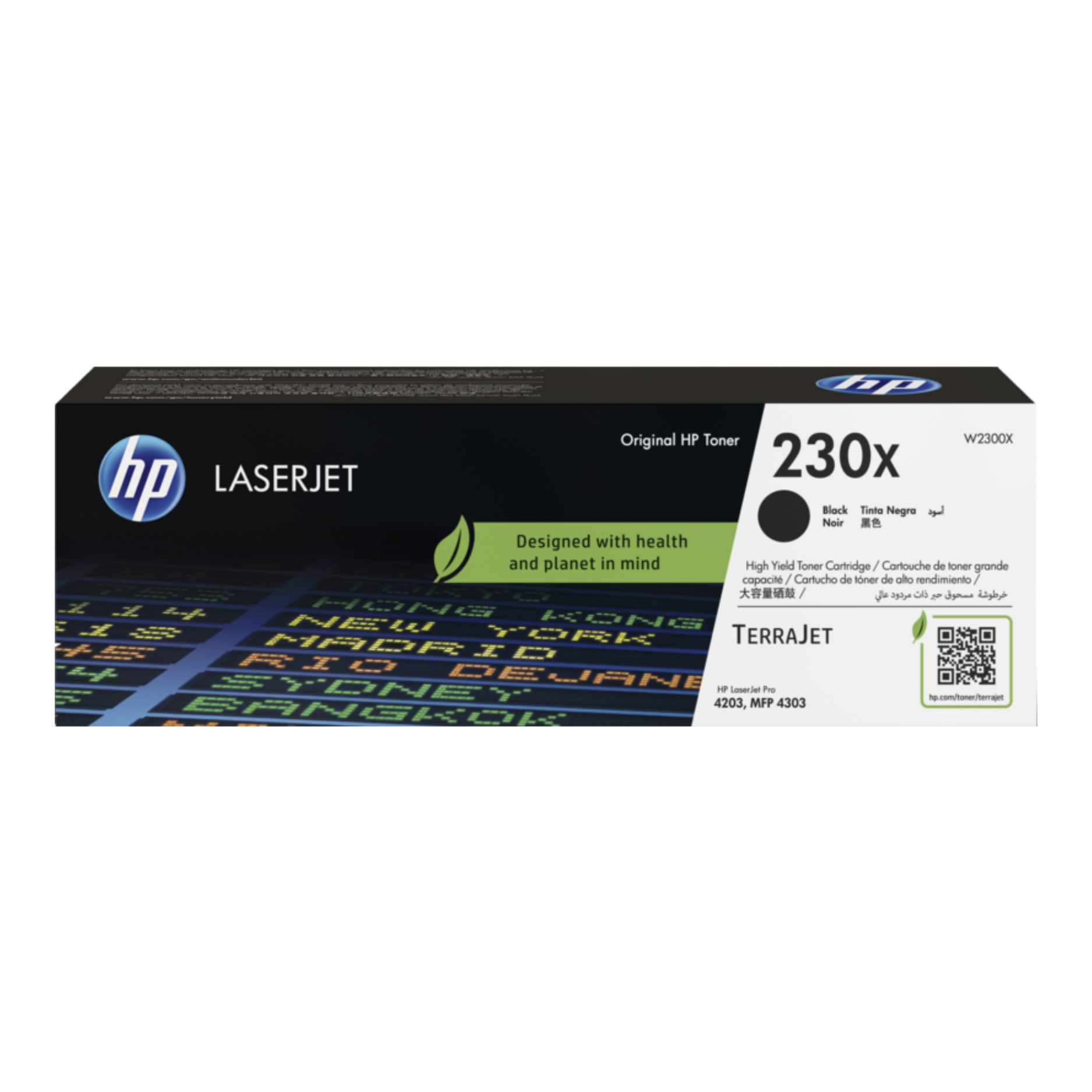 Toner HP 230X Negro (W2300X) LaserJet Pro 4303FDW/4203DW 7500 Pag.