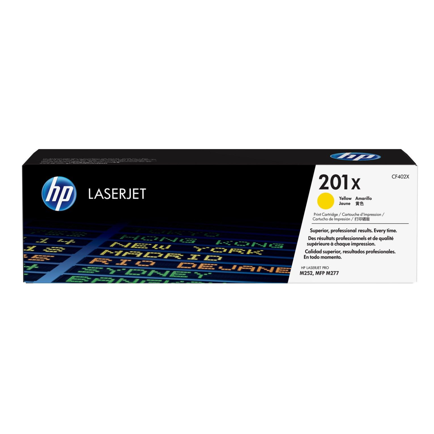 Toner HP 201X Yellow (CF402X) LaserJet M274/M277DW/M252DW 2300 Pag.