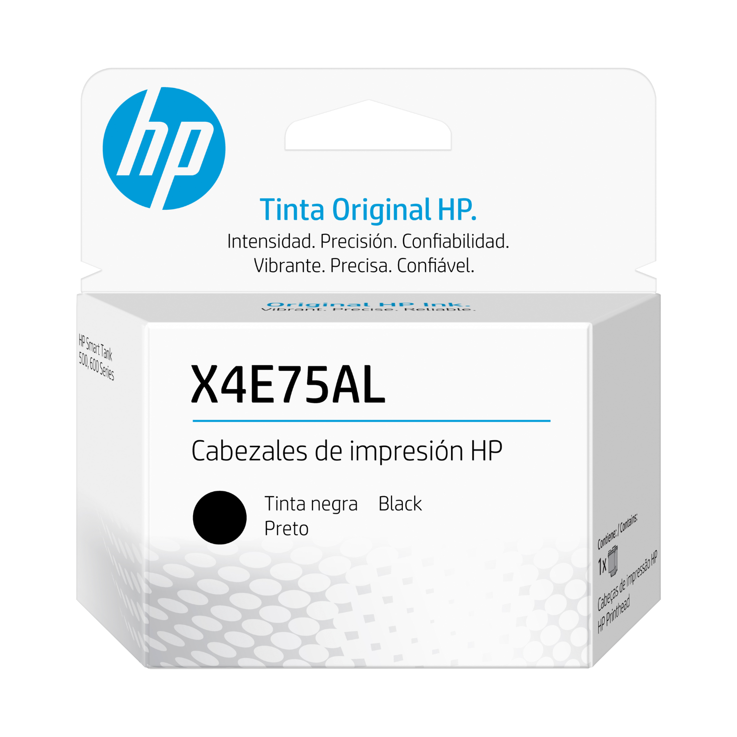 Cabezal de impresión HP Negro X4E75AL Smart Tank 510/515/530/615