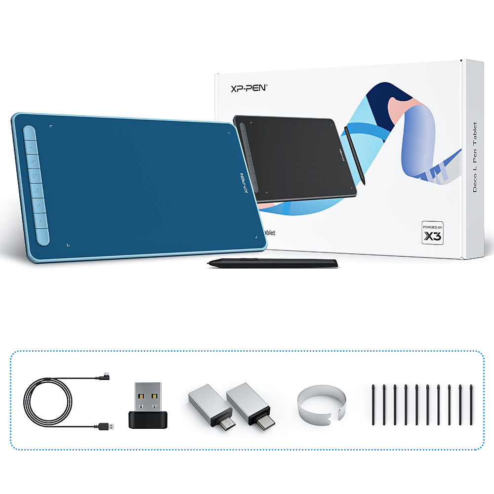 Tableta Grafica XPPen Deco LW Bluetooth