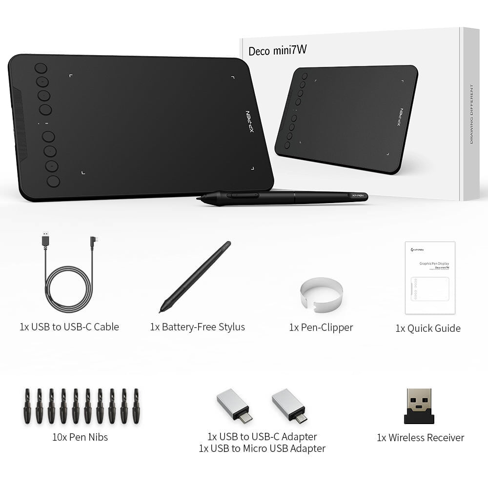 Tableta Grafica XPPen Deco Mini 7W