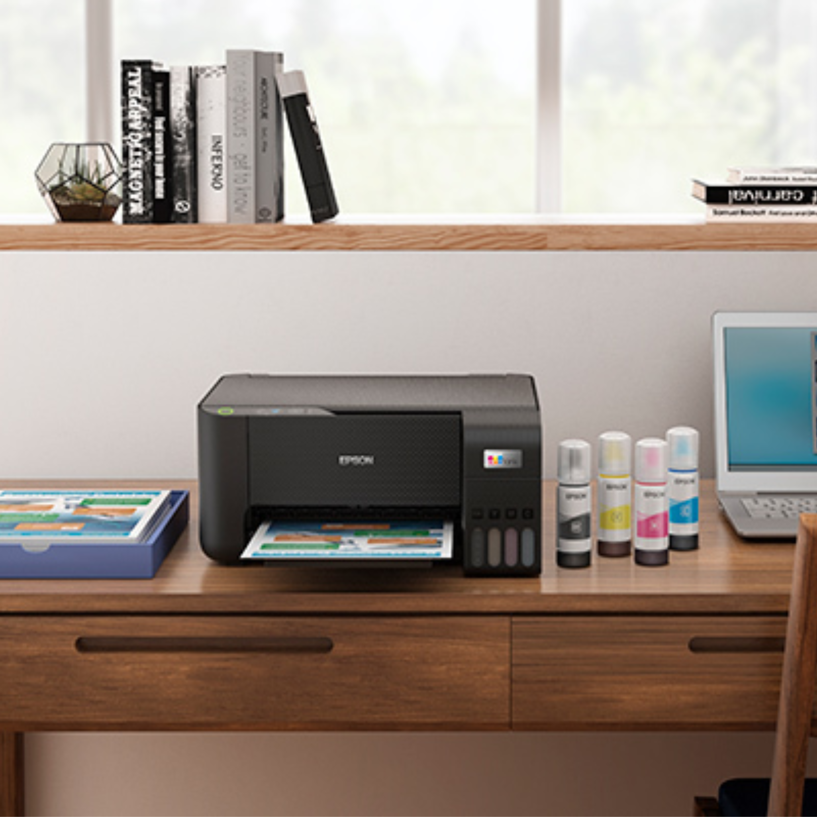 Impresora Multifuncional Epson EcoTank L3210 Sistema Continuo