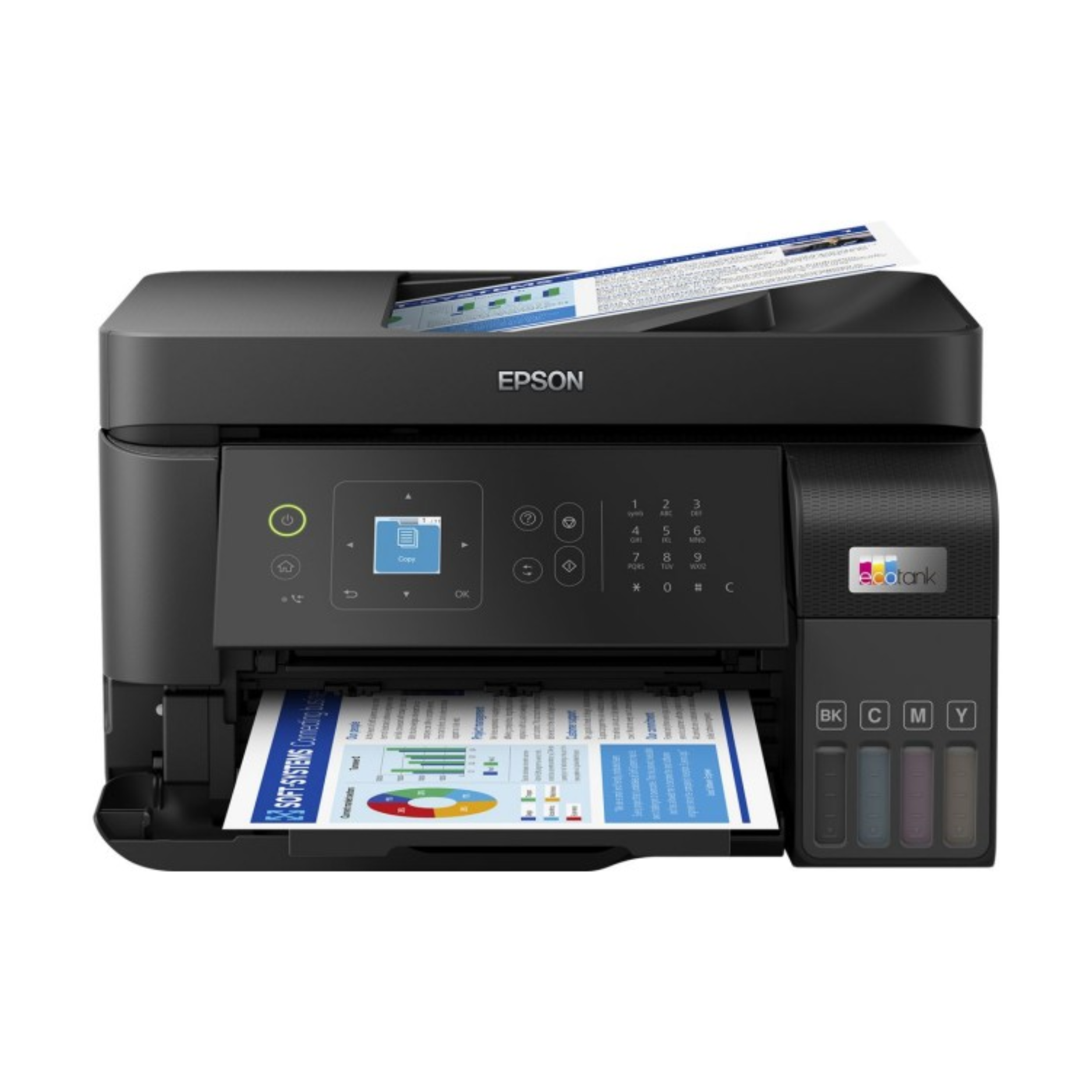 Impresora Multifuncional Epson EcoTank L5590 Wi-Fi, Sistema Continuo