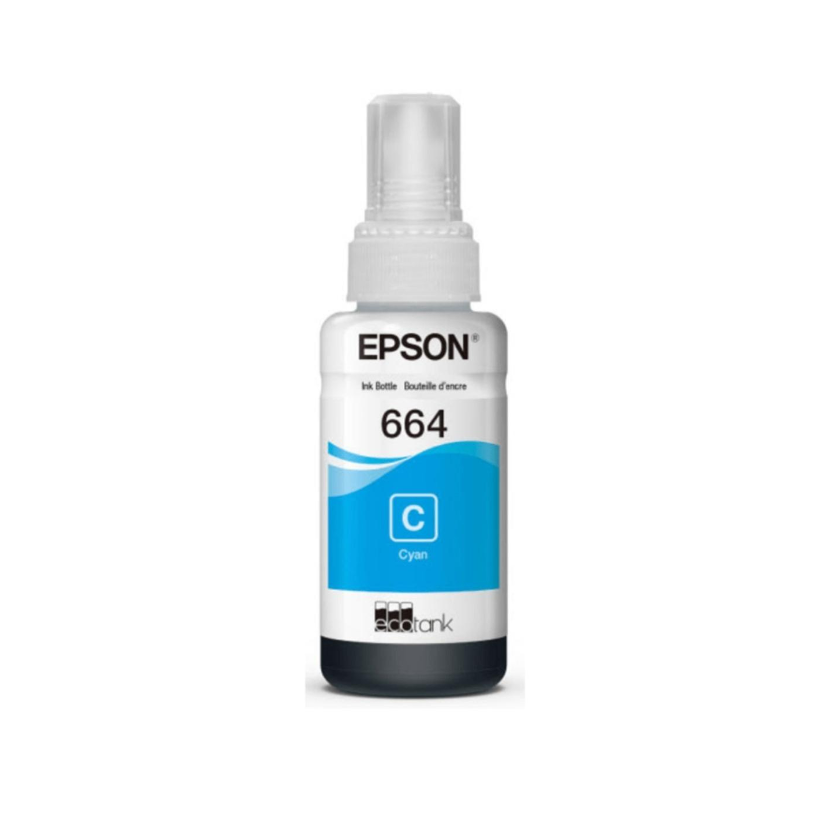 Botella de tinta Epson 664 Cian (T664220) L350/L210/L455/L565