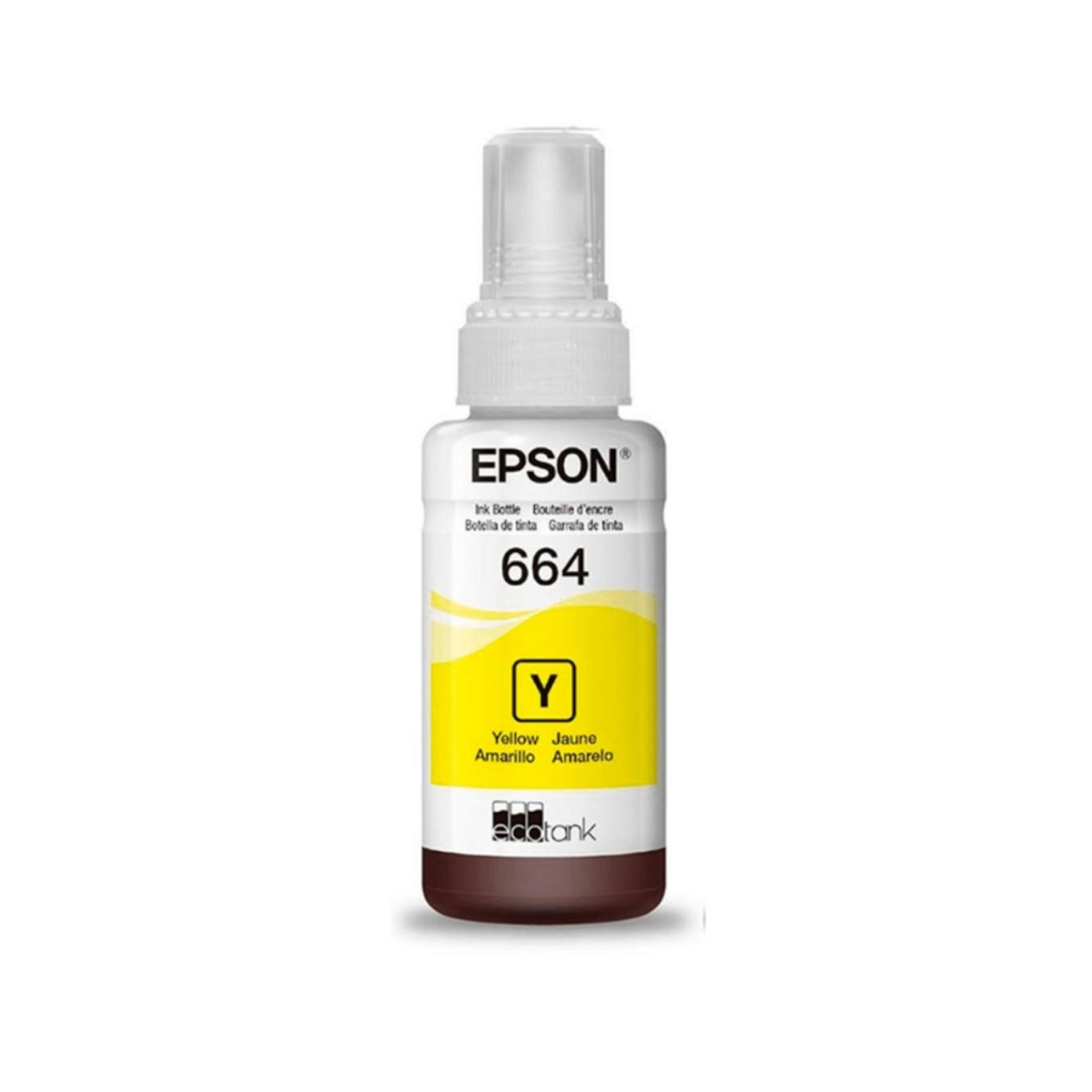 Botella de tinta Epson 664 Yellow (T664420) L350/L210/L455/L565
