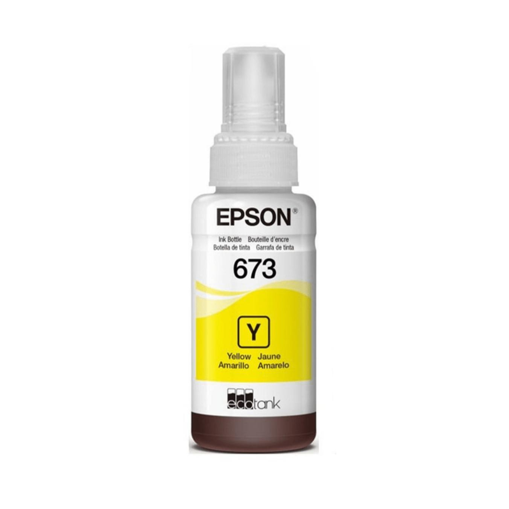 Botella de tinta Epson 673 Yellow (T673420) L800/L805/L850/L1800