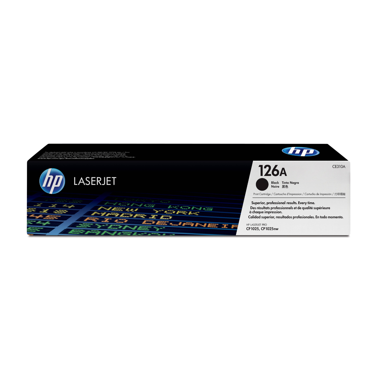Toner HP 126A Negro (CE310A) LaserJet M175/CP1025/M275 1200 Pag.