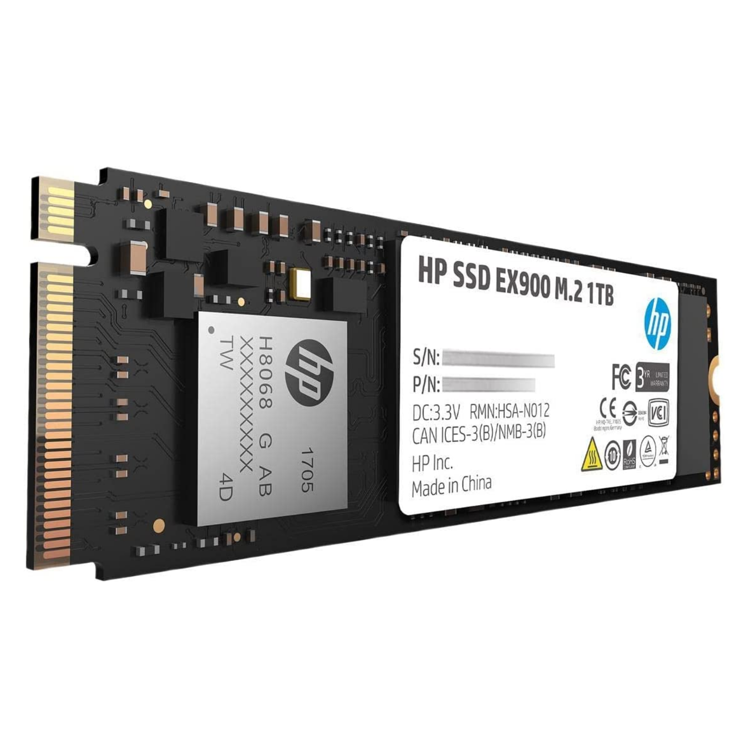 Disco Duro Solido HP 1TB EX900 M.2 PCIE (5XM46AA)