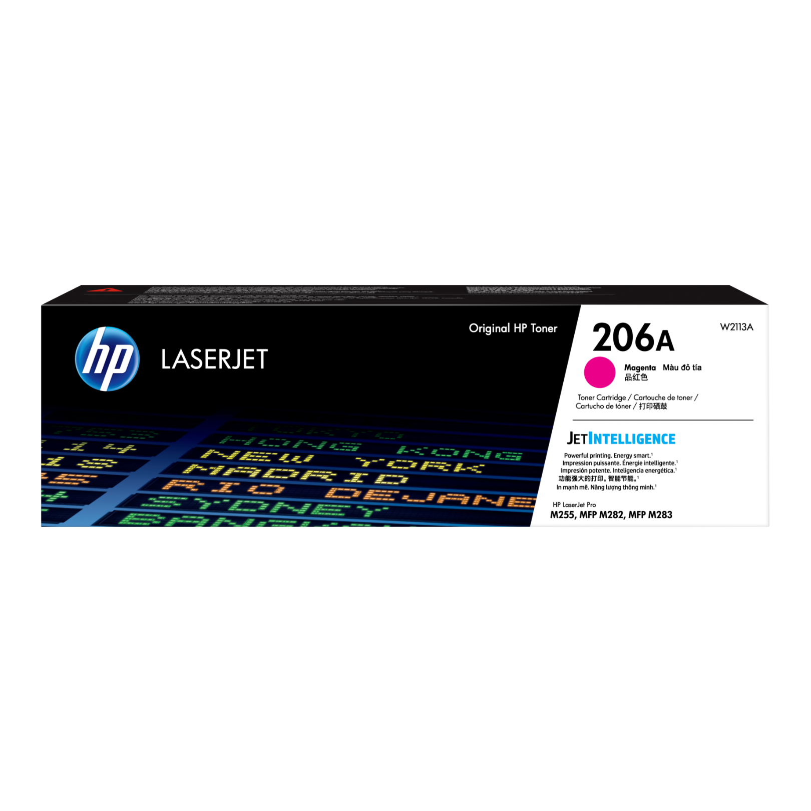 Toner HP 206A Magenta (W2113A) LaserJet M255DW/M283FDW 1250 Pag.