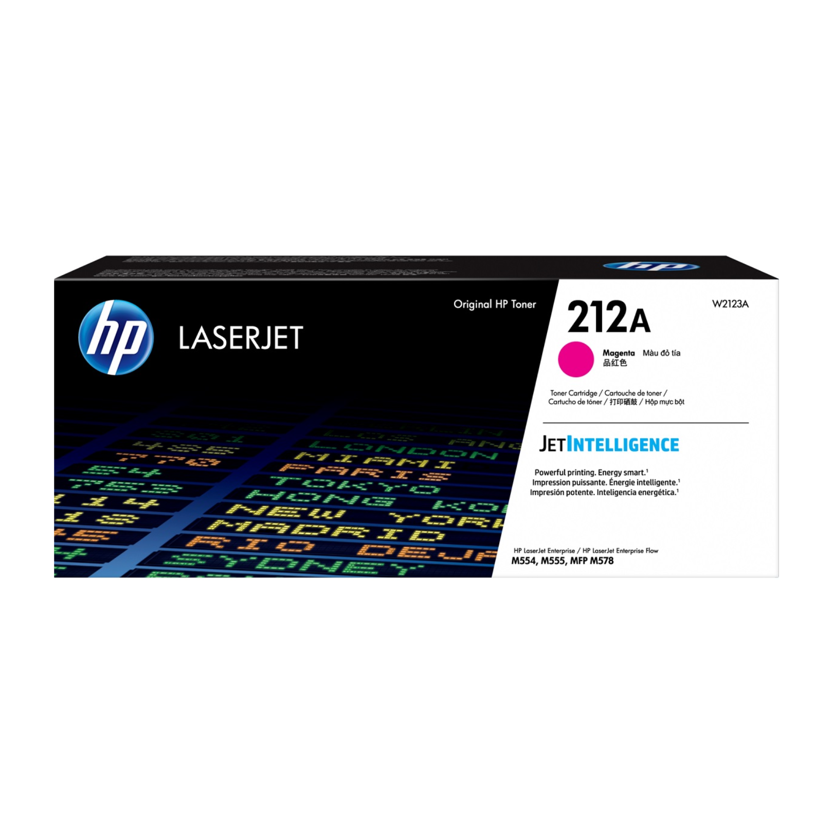 Toner HP 212A Magenta (W2123A) LaserJet M554/M555/M578/ 4500 Pag.