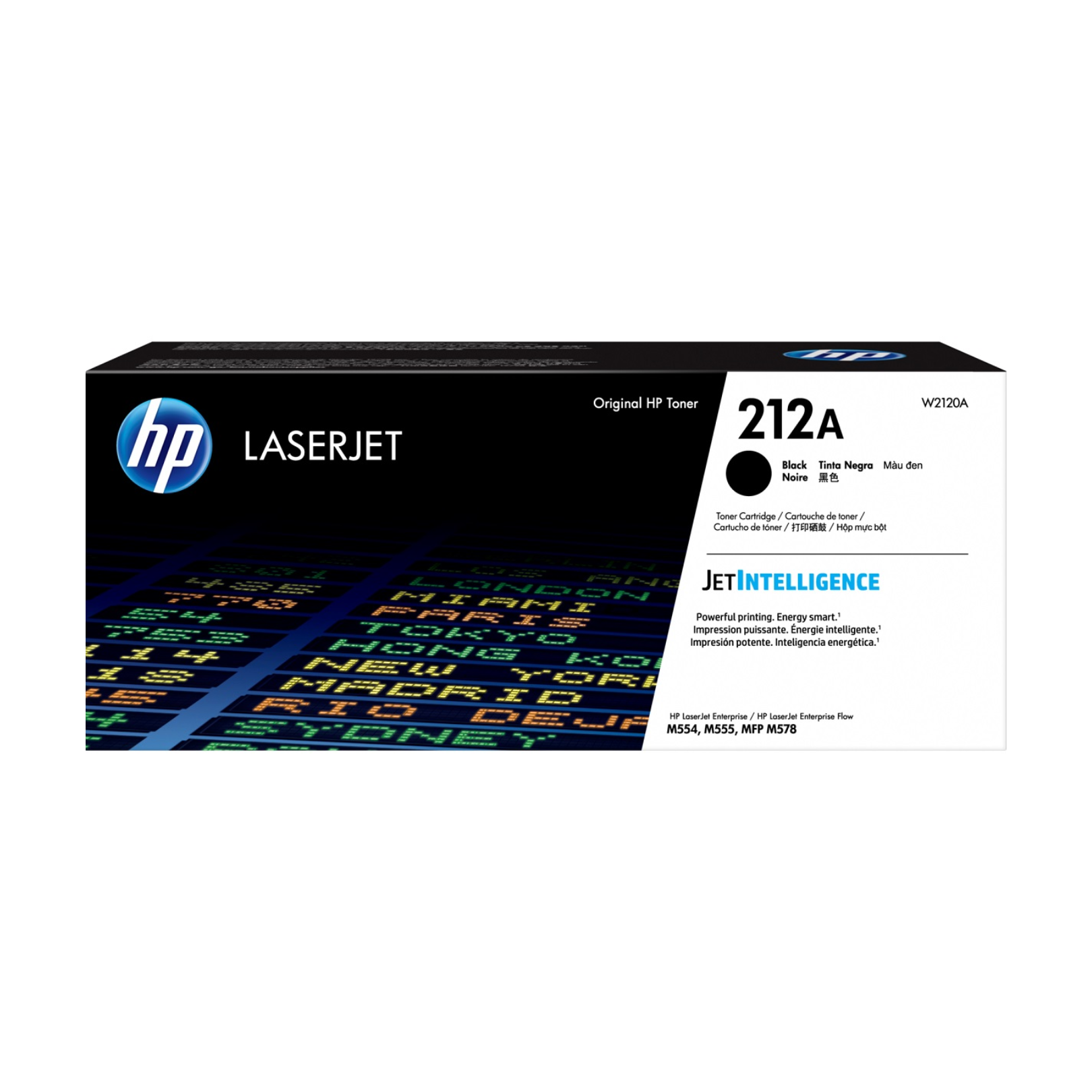 Toner HP 212A Negro (W2120A) LaserJet M554/M555/M578/ 5500 Pag.