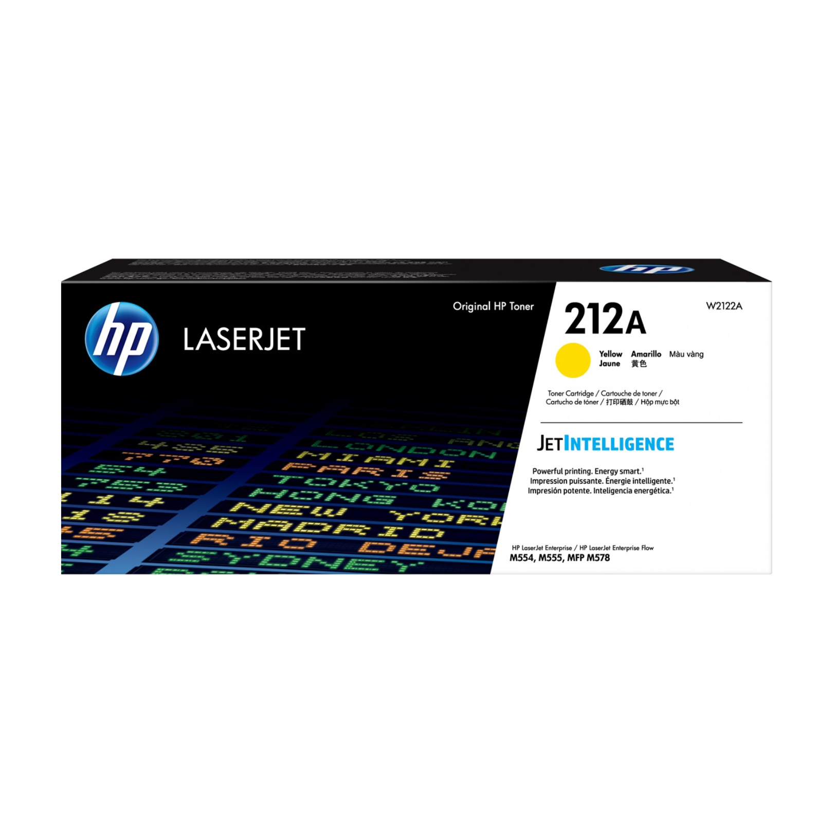 Toner HP 212A Yellow (W2122A) LaserJet M554/M555/M578/ 4500 Pag.