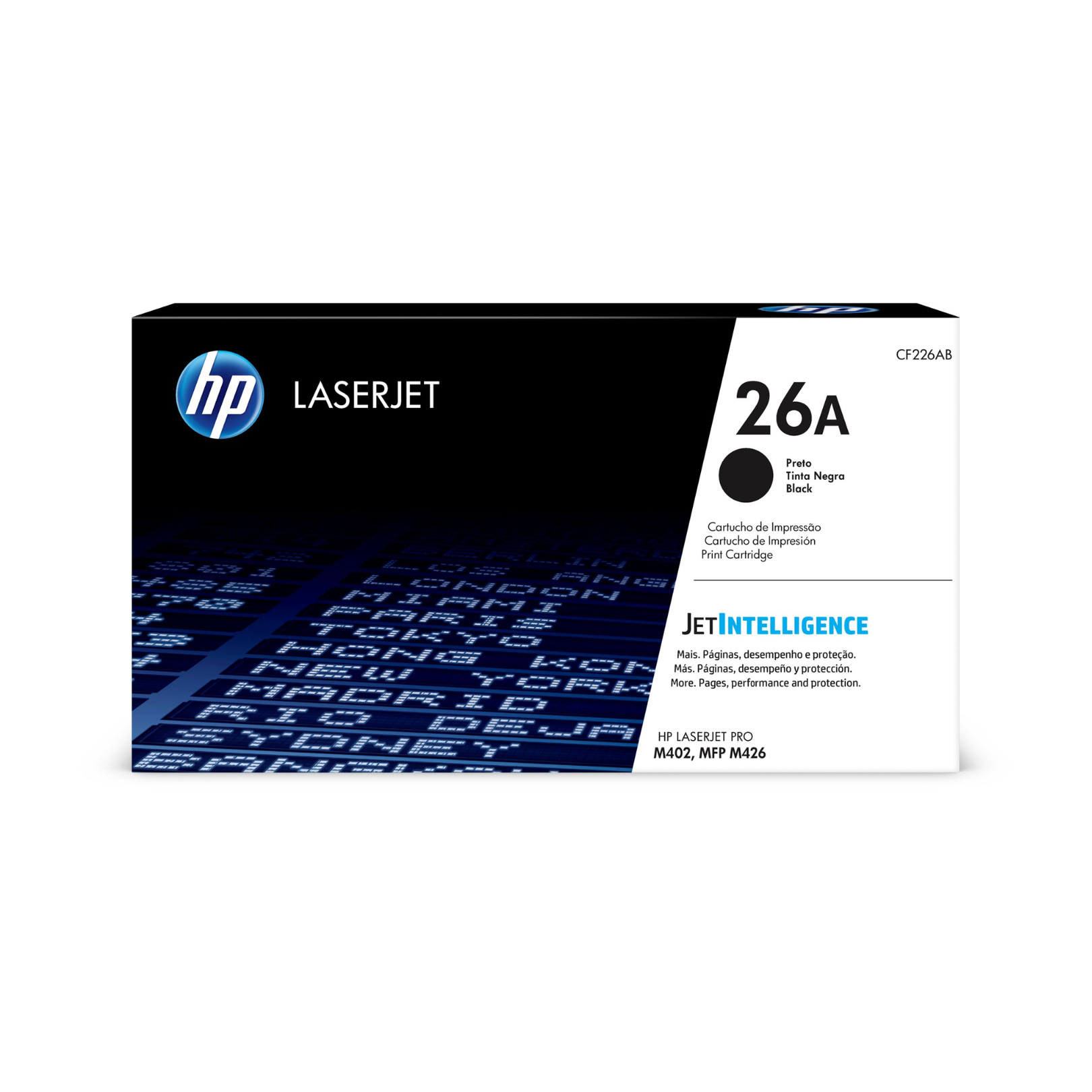Toner HP 26A Negro (CF226A) LaserJet M402/M426 3100 Pag.
