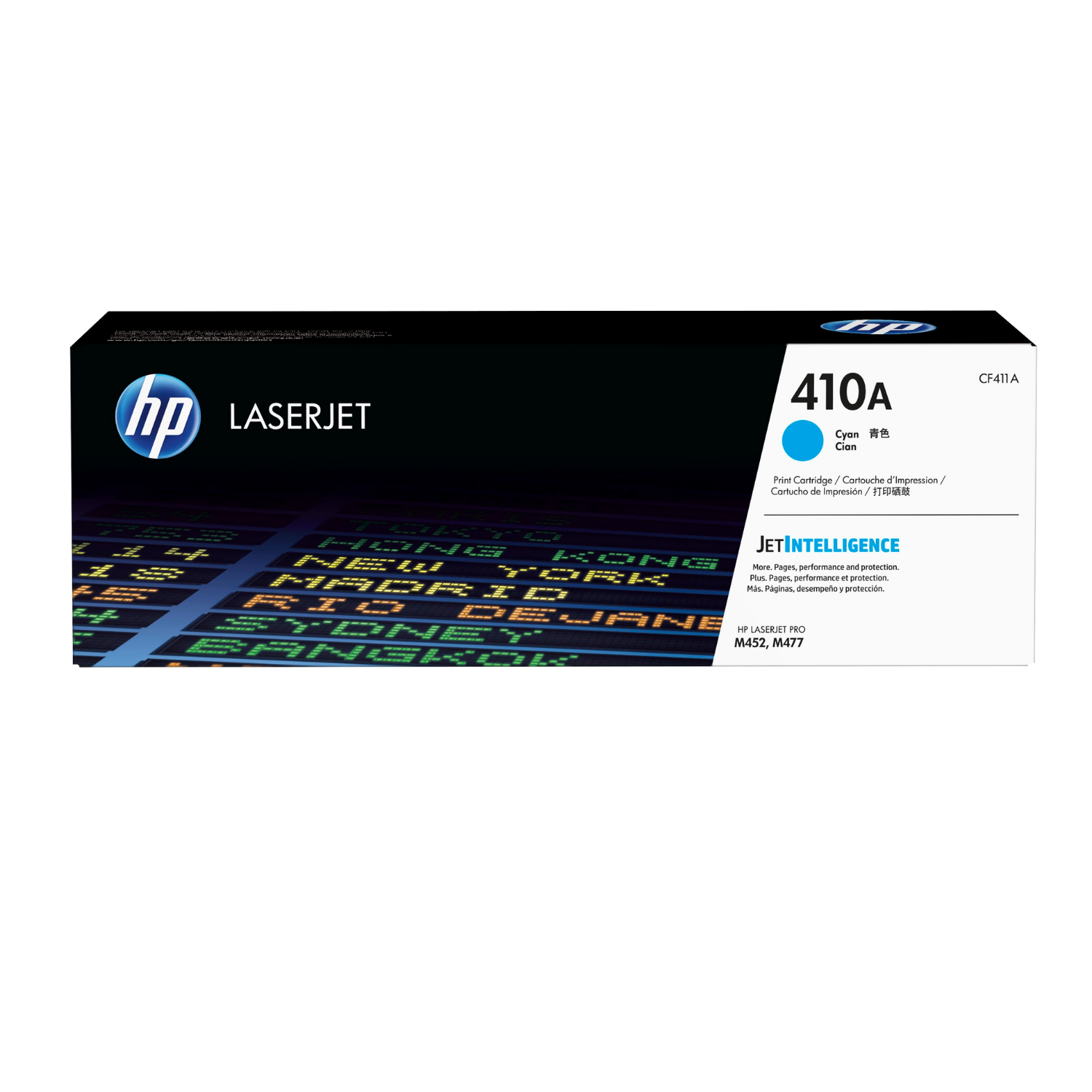 Toner HP 410A Cian (CF411A) LaserJet M477/M478/M452 2300 Pag.