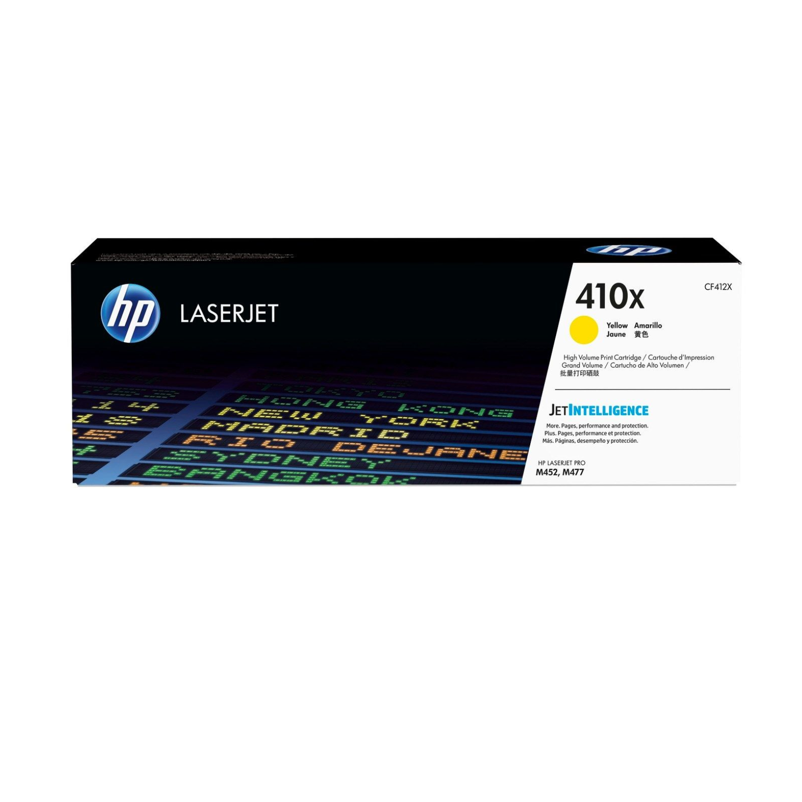 Toner HP 410X Yellow (CF412X) LaserJet M477/M478/M452 5000 Pag.