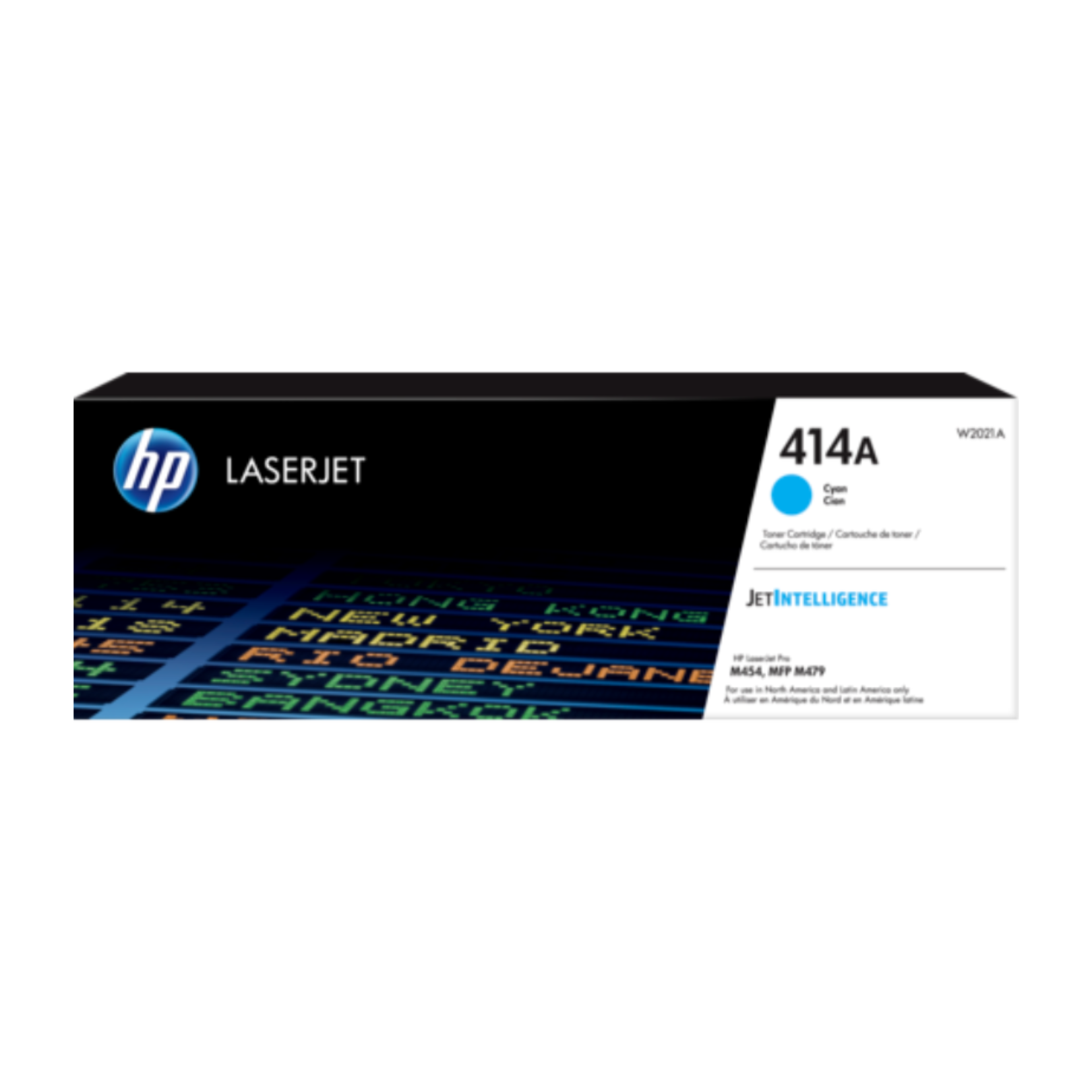 Toner HP 414A Cian (W2021A) LaserJet M454/M479/M455/M480 2100 Pag.