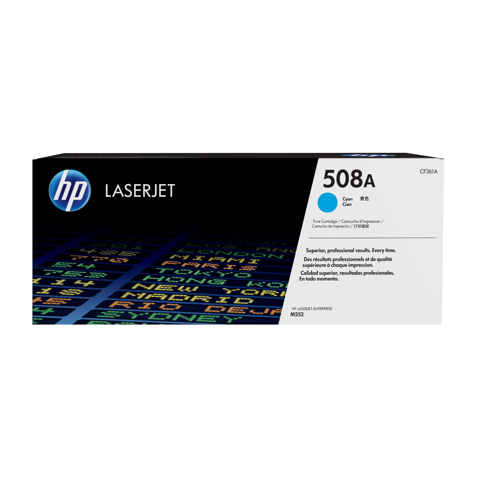 Toner HP 508A Cian (CF361A) LaserJet M553/M577 5000 Pag.