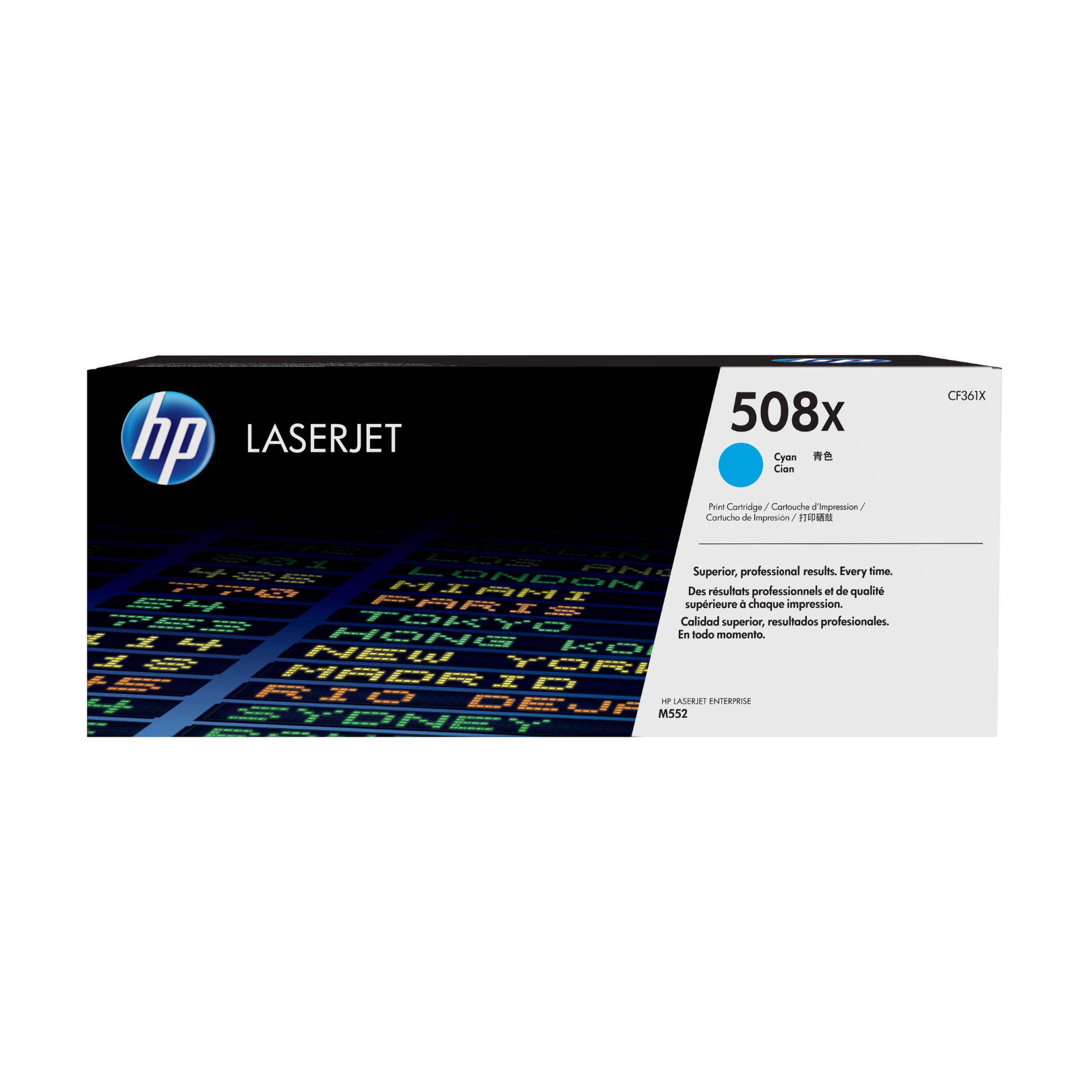 Toner HP 508X Cian (CF361X) LaserJet M553/M577 9500 Pag.
