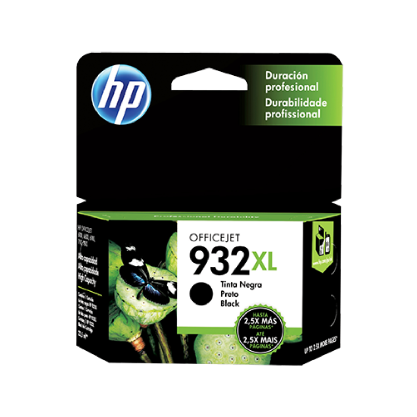 Cartucho de tinta HP 932XL Negro (CN053AL) Officejet 7110/7610 1000 Pag.