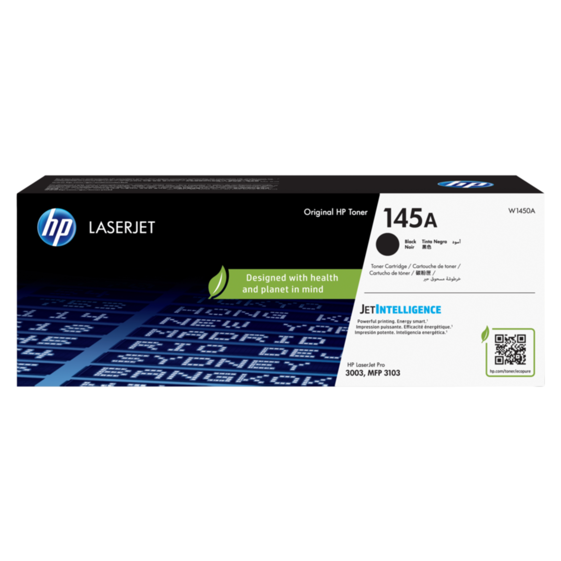 Toner HP 145A Negro (W1450A) LaserJet Pro 3003/3103, 1700 Pag.