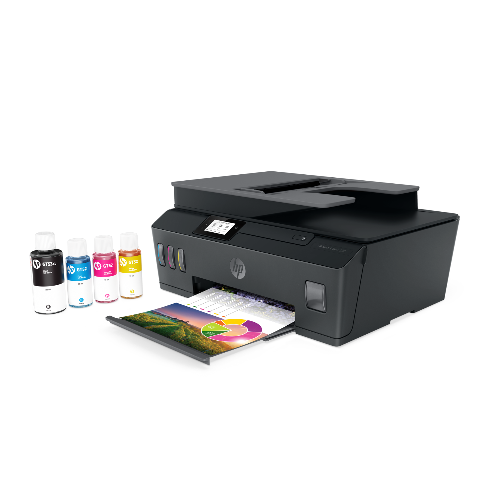 Impresora Multifuncional HP Smart Tank 530 Wireless (4SB24A)