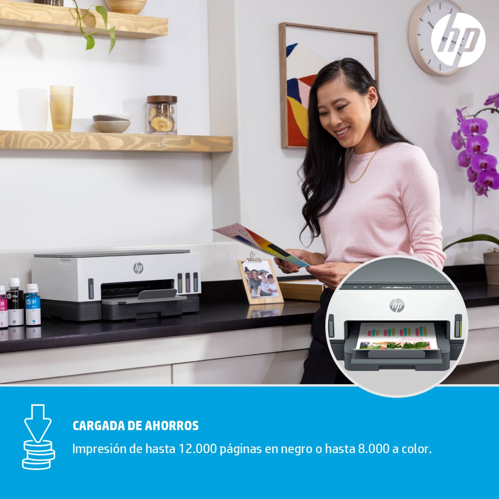 Impresora Multifuncional HP Smart Tank 720 Wireless (6UU46A)