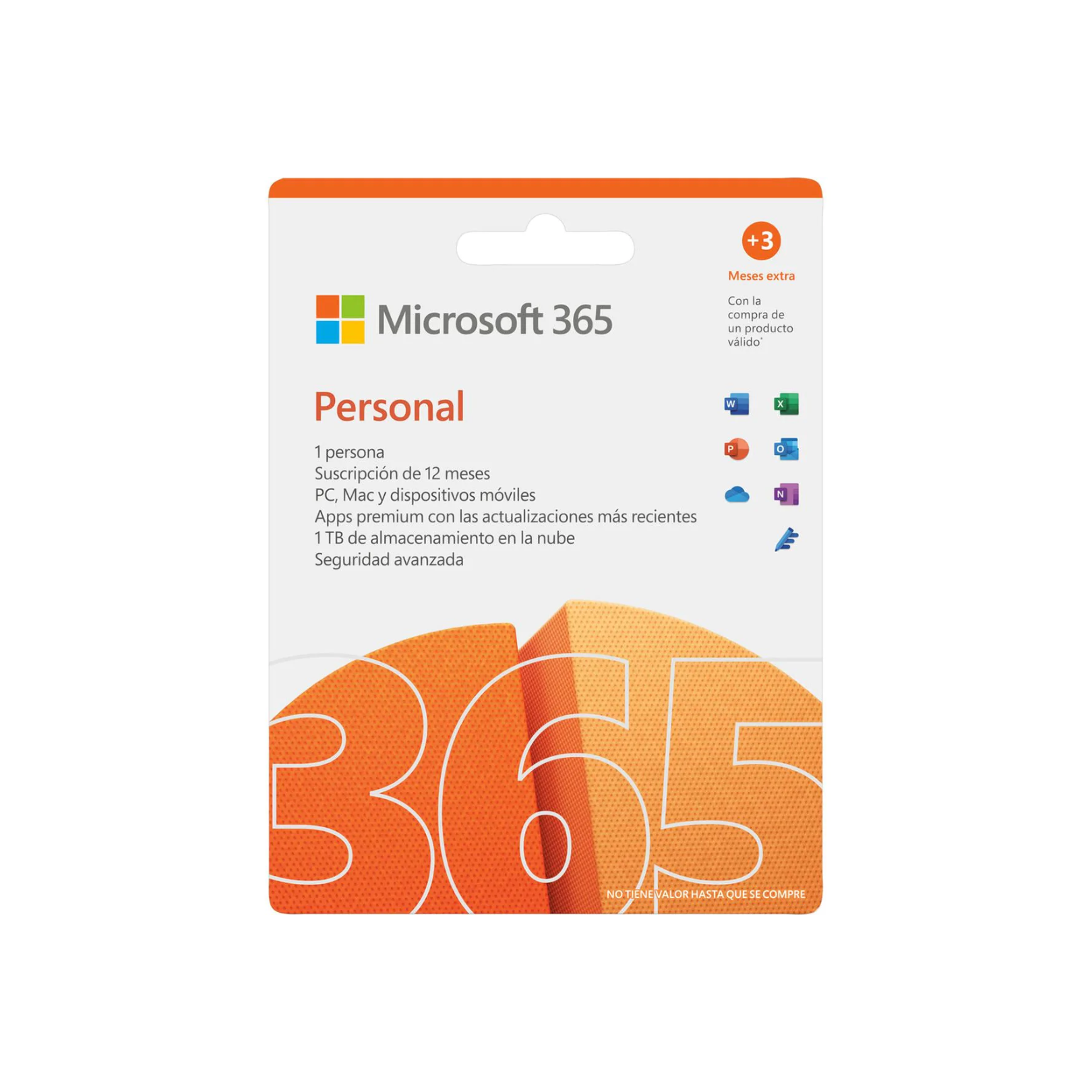Microsoft Office 365 Personal, Usuario, 12 Meses (QQ2-01238) Digital