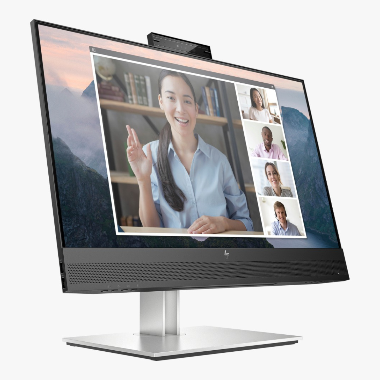 Monitor HP E24mv G4 FHD 24" FHD,VGA,HDMI,DP,USB,Camara Web (169L0AA)