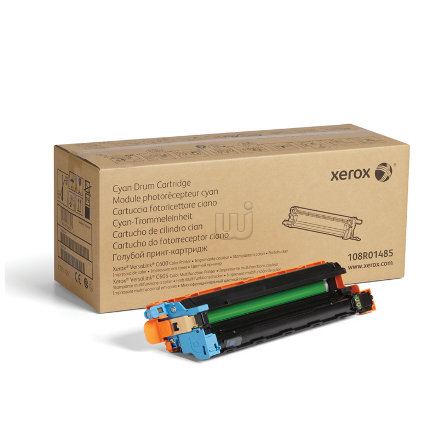 Tambor de Imagen Xerox 108R01485 Cian C600/C605